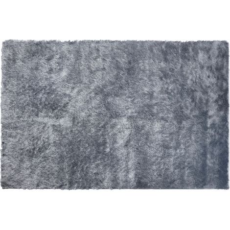 Tappeto shaggy a pelo lungo ultra morbido 160 x 230 cm Grigio - DOLCE (1/4)