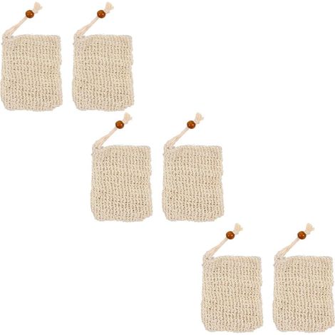 Drawstring Toilet Soap Bags Easy Storage and Skin Friendly