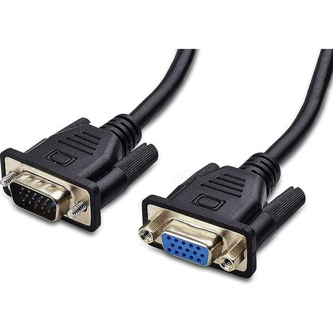 MANHATTAN Cavo prolunga monitor SVGA standard M/F 7,5 mt NERO (1/5)