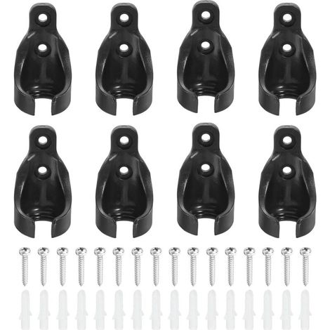 Clip De Remplacement pour Pare-Soleil 8 Pièces Sécurisé Réglable pour Stores Rideaux Accessoires De Pare-Soleil À Rouleau (1/5)