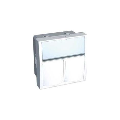 Tapacubos Schneider ALB44384 Altira Polar White doble infra+