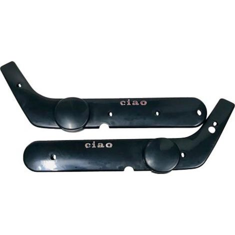 Paire de caches latéraux pour mobylette Piaggio 50 Ciao carter (1/5)