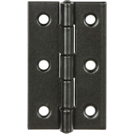 Vormann Scharnier Stahl 8 x 4,1 cm schwarz