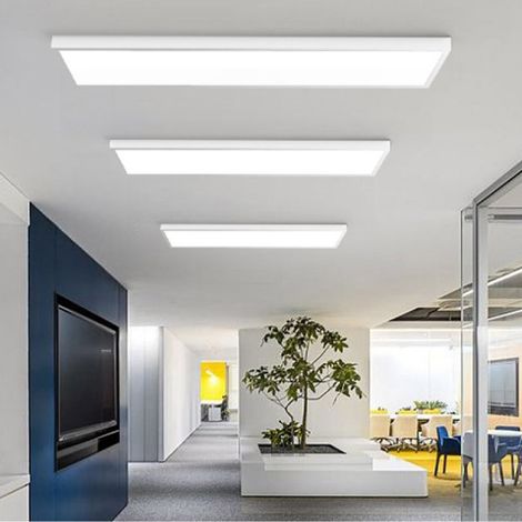 Jandei - Panel de superficie 120x30 cm 60W 6000K, blanco