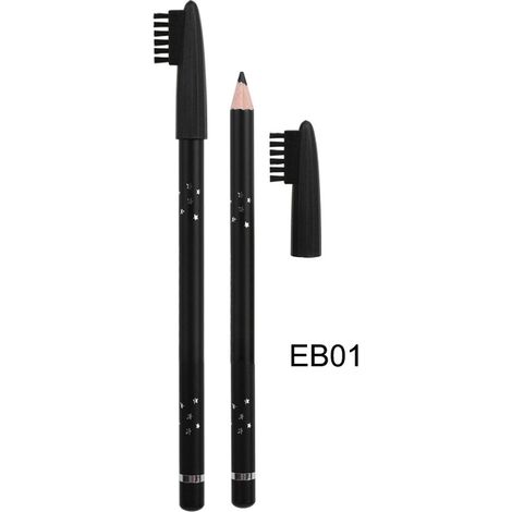 Sourcil crayon waterproof longue tenue naturel EB01 – Stylo maquillage sourcils waterproof finition naturelle (1/5)