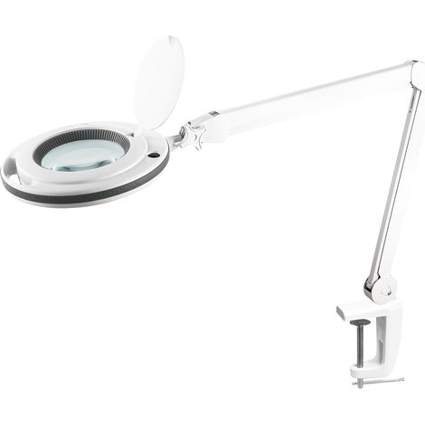 Rebel 5D 10W 5" 730 lm 6500 K Werkstattlampe mit Lupe (1/3)