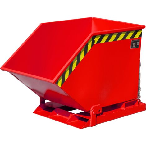 Bauer Südlohn Benne basculante à copeaux SKK 250, laquée, rouge feu