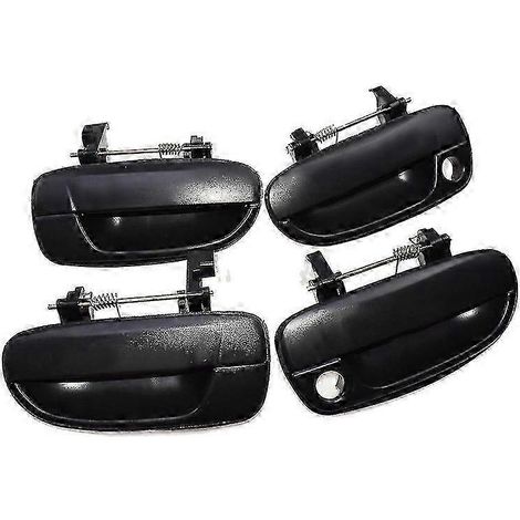 Schwarze Außentürgriffe (4 Stück) für Hyundai Accent 2000-2005 (links und rechts). (1/5)