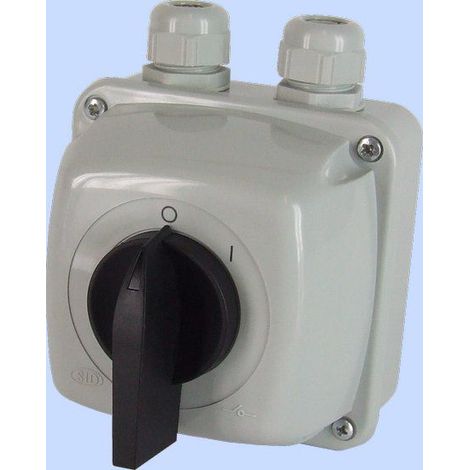 Interruptor de leva 0-I 3P 16A en carcasa IP65 Arc 16-13 921617 (1/2)