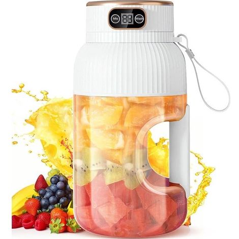 Spremiagrumi portatile, 1,2 litri, tazza spremiagrumi portatile multifunzionale (1/5)