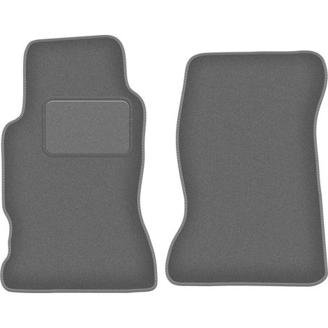 Tapis de sol avant pour Honda Legend II coupé (1991-1996), couleur graphite (1/5)