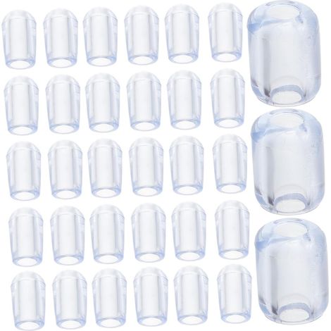 MAGICLULU Lot de 80 protège-pieds transparents en PVC pour évier (1/5)