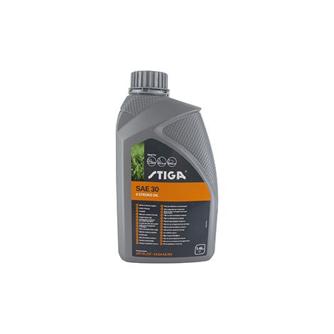 Olio Sae 30 1,4 Lt, Origine Stiga. 1111-9236-01, 1111923601