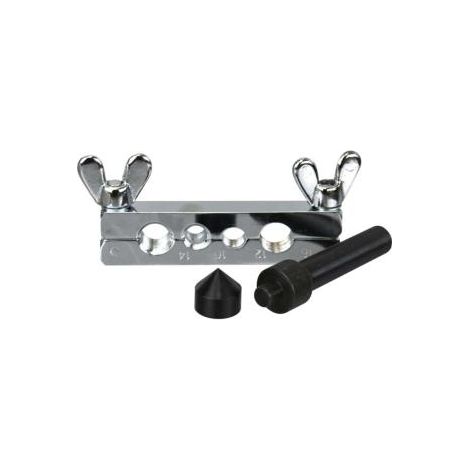 Fischer Darex – Pince à emboiture pour tube cuivre 10 à 16mm – Appareil à collets battus – Matrices 10/12/14/16mm – Pour plomberie professionnelle