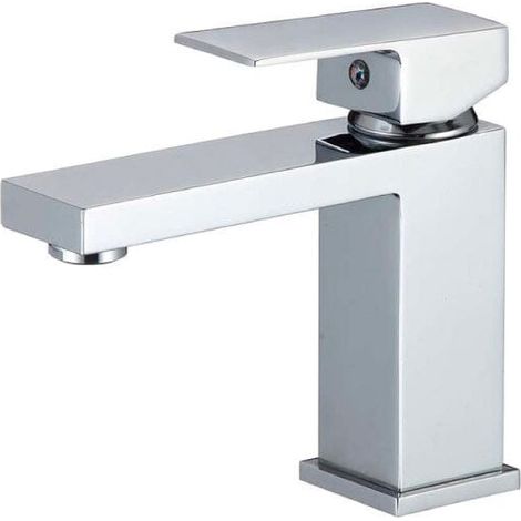Robinet mitigeur lavabo ALGUER chromé (1/2)