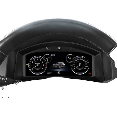 Schermo per cruscotto, quadro strumenti, display LCD, compatibile con Opel Astra H 2004-2010, Zafira B 2005-2014, dimensioni 10,5 x 8,5 x 3 pollici, peso 1,95 kg (1/5)