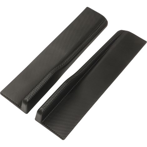 Aileron arrière latéral en deux parties, style fibre de carbone, aileron latéral de lèvre GM, extension de spoiler (1/5)