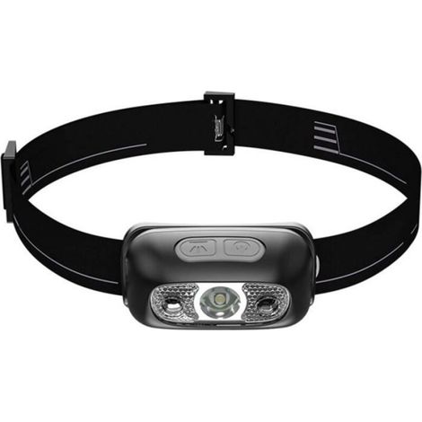 Lampe Frontale - LED Rechargeable USB - Pour Pêche Nocturne et Activités Extérieures - 3 Niveaux de Luminosité - Dimensions 5,8 x 3,2 x 2,9 cm (1/5)