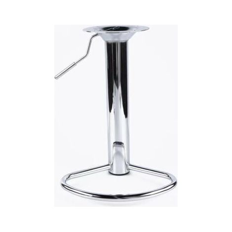 Tabouret de bar pivotant, accessoires, pièces de rechange robustes en acier, design moderne avec poignée, montage facile, universel avec repose-pieds, entraxe de vis 8x8 cm