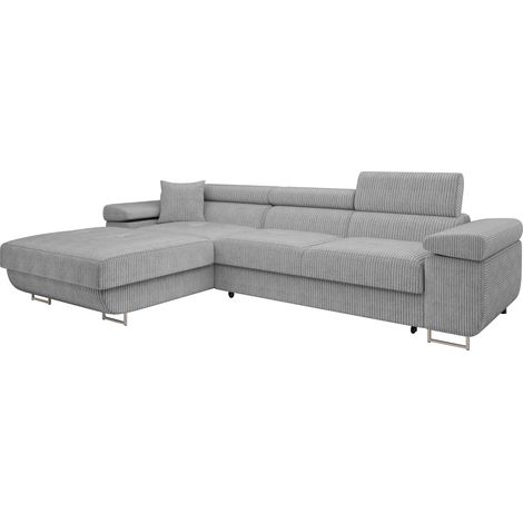 Sofá rinconero Comfivo Vinetum II, Poso 110, Función de descanso, Almacenaje, 280x170x70cm, 0 (1/5)