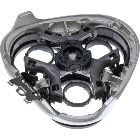 Scherkopfrahmen Ersatz für Philips CRP143/01, CRP146/01 für Rasierer, silber