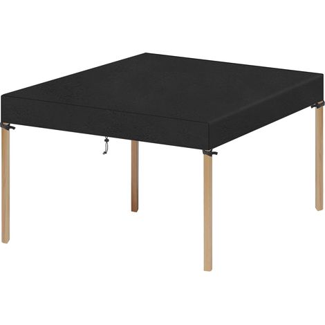 Housse Table Jardin Housse Protection Table de Jardin Exterieur Bache Table de Jardin Bache Protection Salon de Jardin Bache de Protection Exterieur Table Basse Jardin Impermeable 110x110x15 (1/5)