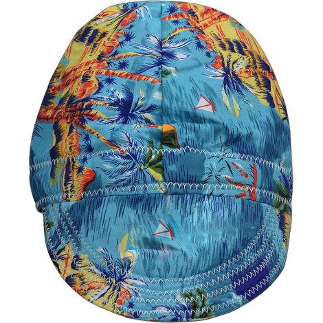 Welding Cap Pure Coton Mesh à l'intérieur de la Doublure pour Les soudeurs Match Welding Casque Coconut Tree Couleur Travail Équipement de sécurité (1/5)