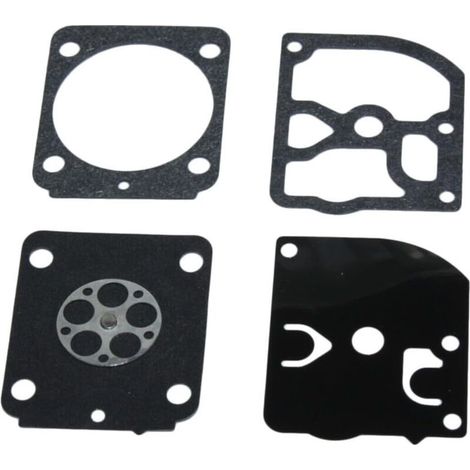 Juego de 2 diafragmas y juntas para carburadores Zama (S68/S79/S93) para motosierras MS171/MS181 - Compatibles y duraderos (1/5)