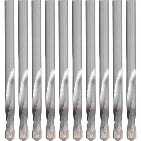 10 Stück Hartmetall-Spiralbohrer aus Wolframstahl für Edelstahl, 5,5 mm Durchmesser (1/5)