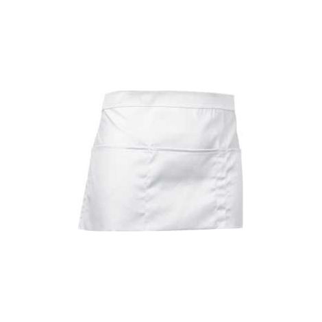 Delantal corto VALENTO Coffee Adulto Blanco