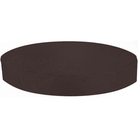 Housse de Spa Ronde Isolante et Imperméable, Protection de Bassin Thermique Résistante aux Intempéries, Design Écoénergétique pour Usage Extérieur Toute l'Année (1/5)