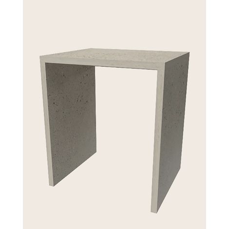 Modulo 79x65 Portalavatrice asciugatrice a giorno pietra