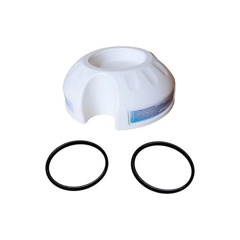 Lot de 2 Capuchon de cellule saline pour piscine – Avec joint torique, compatible Hayward TurboCell, protection extérieure (1/5)