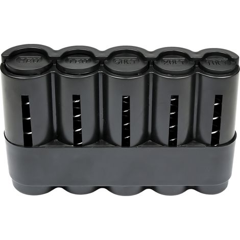 Porte-monnaie pour pièces de 5 euros, 2 €, 1 €, 0,50 €, 0,20 € et 0,10 €, boîte de rangement pour espèces (1/5)