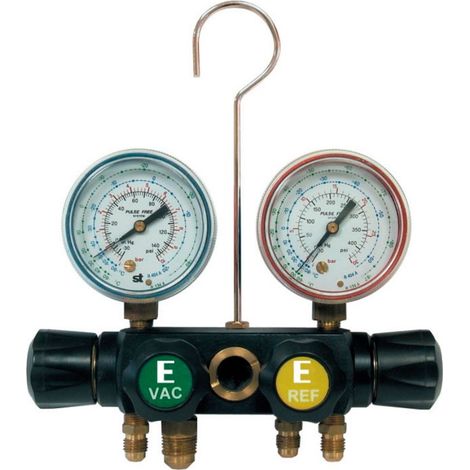 Analizador 4 válvulas Mod. RR140/Nuevos gases manómetros alta y baja