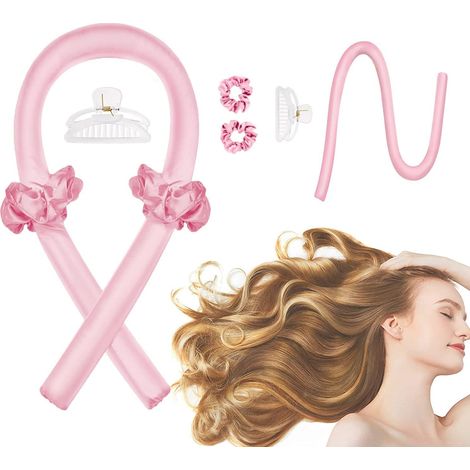 Arricciacapelli senza calore, bigodini per capelli, bigodini per capelli ricci, fascia per capelli da donna, bigodini con fermagli per capelli - Arricciacapelli morbido per dormire, acconciatura fai d
