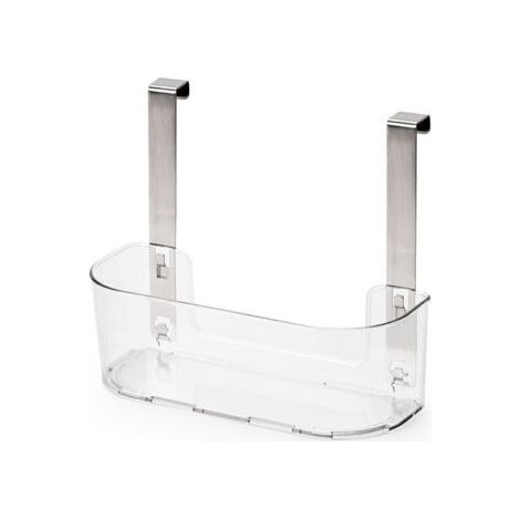 Panier suspendu sans perçage pour porte d’armoire, panier de rangement multifonction pour cuisine et salle de bain, condiments, bouteilles et accessoires