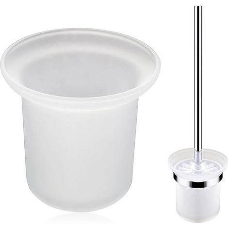 Brosse Toilette - Balayette WC - Brosses WC et Supports - Conception AntidéRapante GivréE, Murale, Peu Encombrante, AdaptéE Aux Maisons et Aux Toilettes Publiques (1/5)
