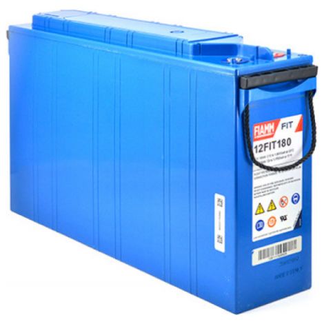 Batterie FIAMM FRONT ACCES 12V 180Ah 558x126x321mm 12FIT180 M8 (1/3)