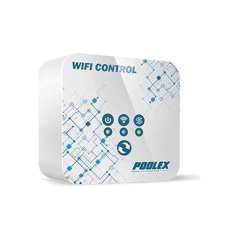 Poolex – Boîtier WiFi pour chauffage connecté – Contrôle à distance smartphone – Installation rapide – Compatible avec systèmes de chauffage