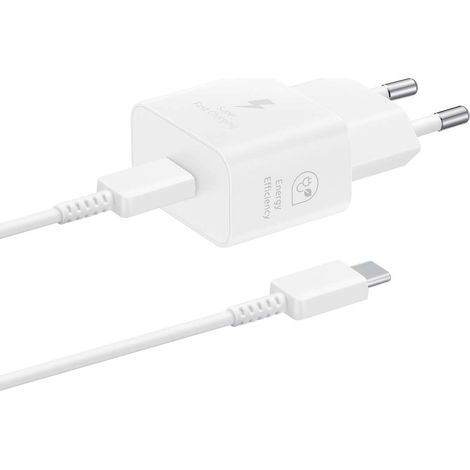 Samsung EP-T2510XWEGEU cargador blanco 25W USB-C (1/4)