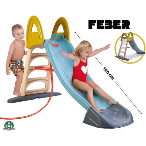Tobogán de Agua Feber Mega Slide 192 x 123 x 96 cm (1/5)