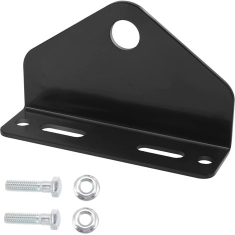 Remolque para cortacésped de acero resistente con accesorios incluidos y placa plegable (1/5)