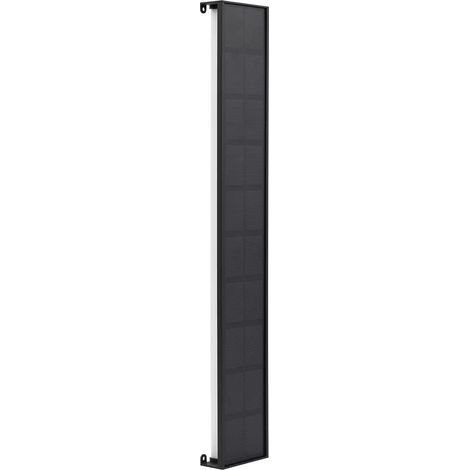 [GEBRAUCHT] B-Ware Wandleuchte Solarleuchte Lindby Led Schwarz Dimmbar Ip54 Aluminium Kunststoff