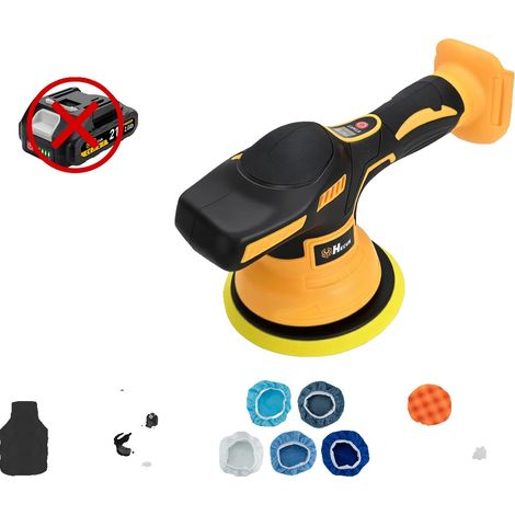 Pulidora eléctrica, 9 velocidades, diseño ergonómico, no requiere batería ni enchufe, enchufe europeo de 100V-240V. (1/2)