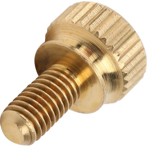 M5-Handschrauber aus reinem Kupfer mit Antirutschfunktion, M5 x 10 mm (1/5)