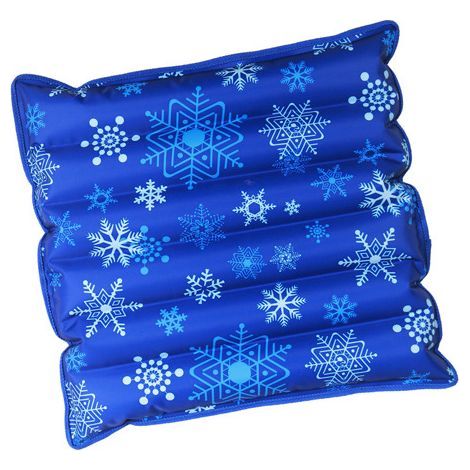 Coussin De Siège Voiture Rafraîchissant Motif Flocon De Matelas Eau Glacée Pour Couverture Fraîcheur Automobile Pour Siège Simple
