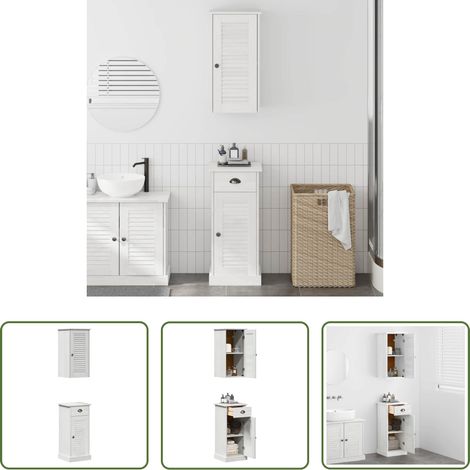 Rangement salle de bain - Ensemble de mobilier de salle de bain avec tiroir VIGO 2 pcs (1/5)