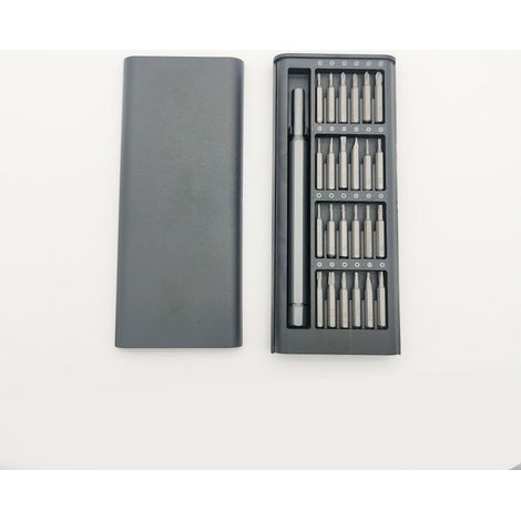 Kit de Tournevis Magnétique 24 en 1 avec Embouts S2 pour Réparation Téléphone Portable (1/5)