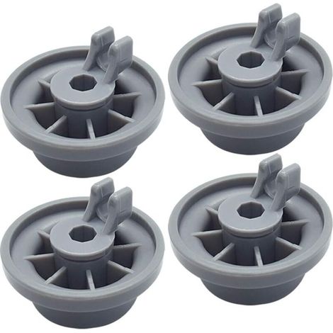 Roulettes de rechange pour lave-vaisselle Bosch et Kenmore (lot de 4) - 165314 - Remplace les références 00420198 et 420198 (PS3439123) (1/4)